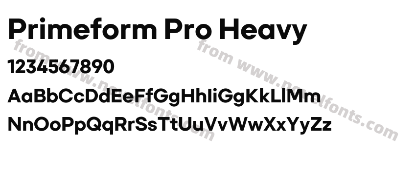 Primeform Pro HeavyPreview