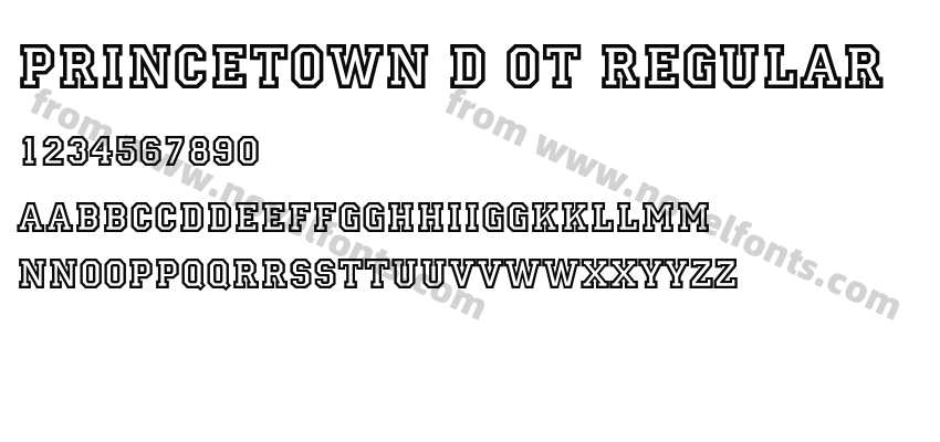 Princetown D OT RegularPreview