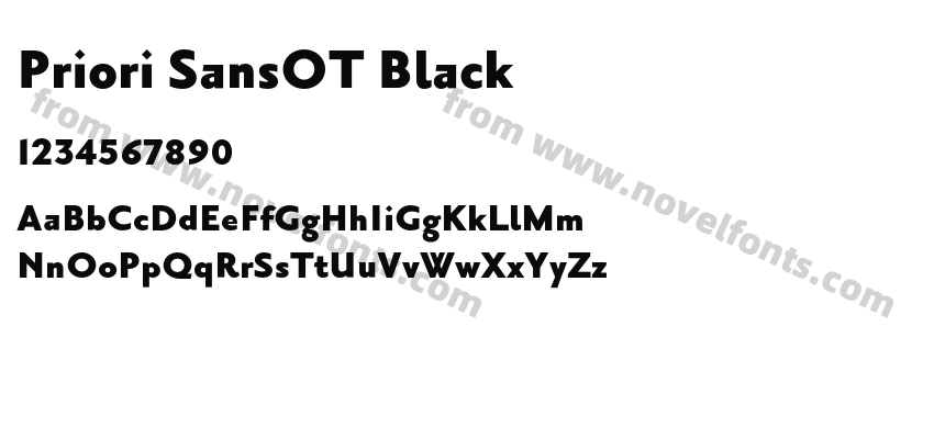 Priori SansOT BlackPreview