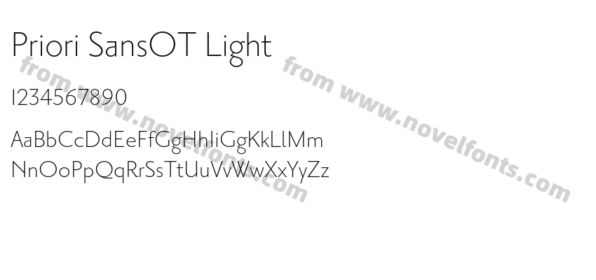 Priori SansOT LightPreview