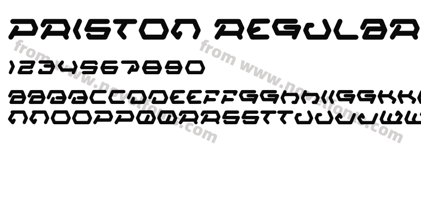 Priston RegularPreview