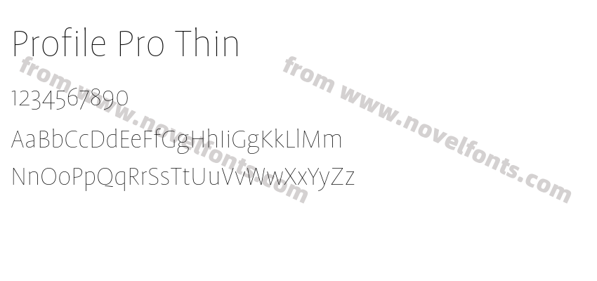 Profile Pro ThinPreview