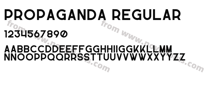 Propaganda RegularPreview