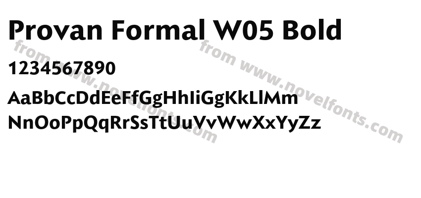 Provan Formal W05 BoldPreview