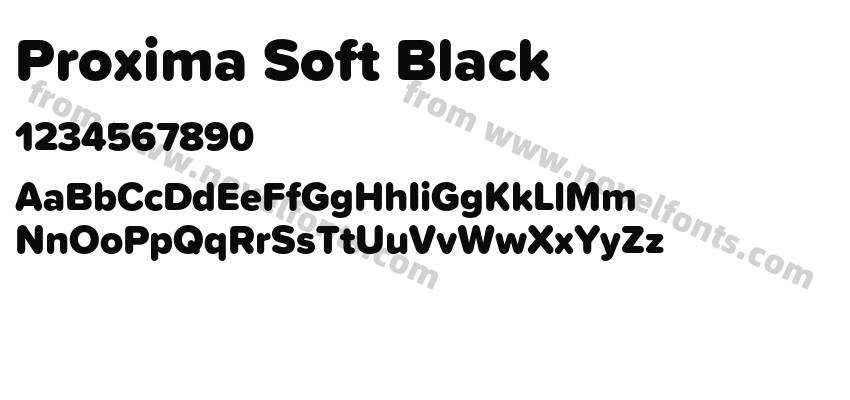 Proxima Soft BlackPreview