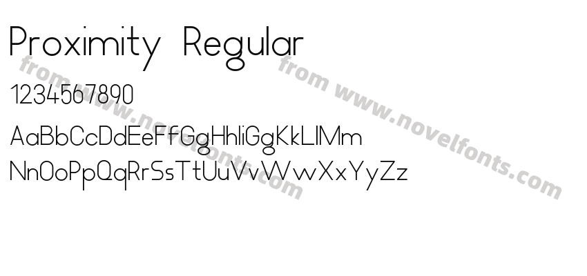 Proximity RegularPreview