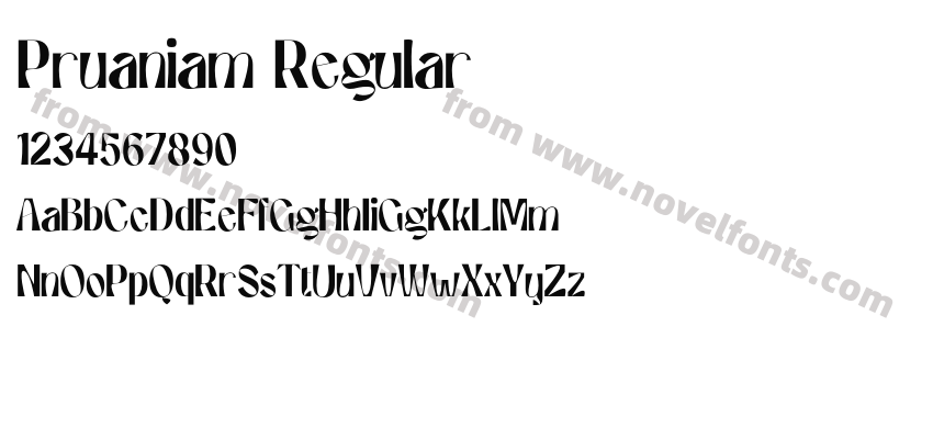 Pruaniam RegularPreview