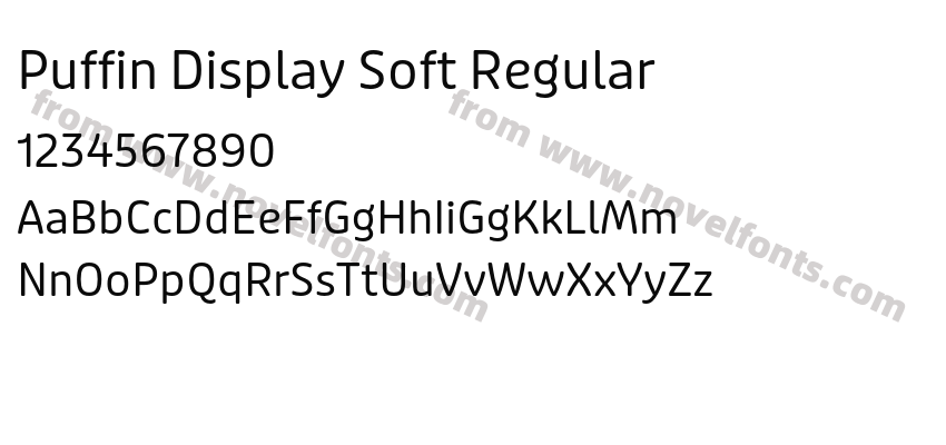 Puffin Display Soft RegularPreview