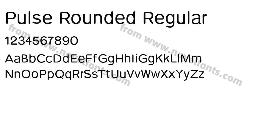 Pulse Rounded RegularPreview