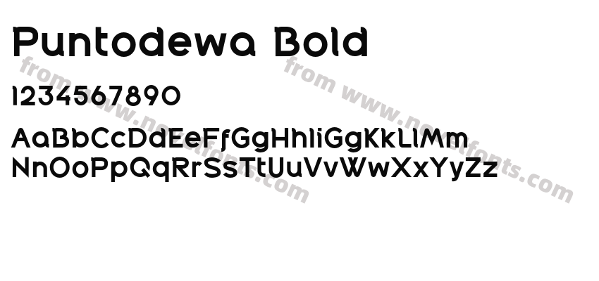 Puntodewa BoldPreview