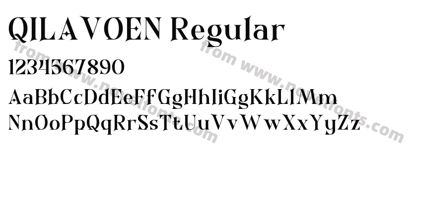 QILAVOEN RegularPreview