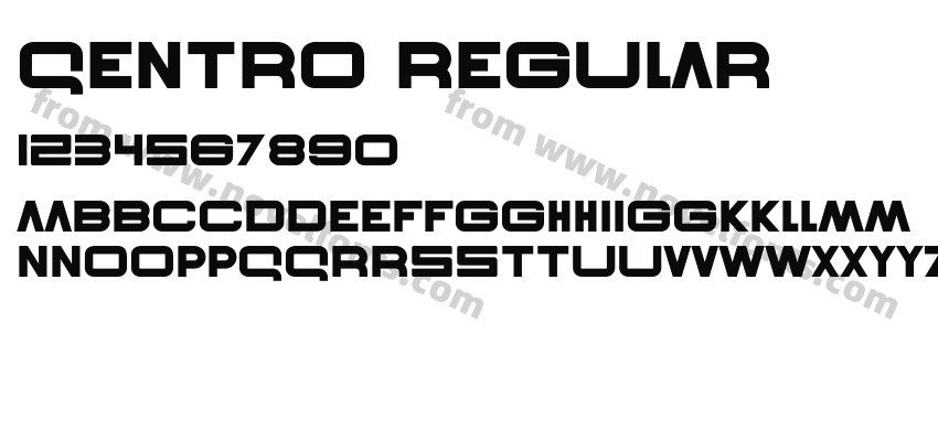 Qentro RegularPreview