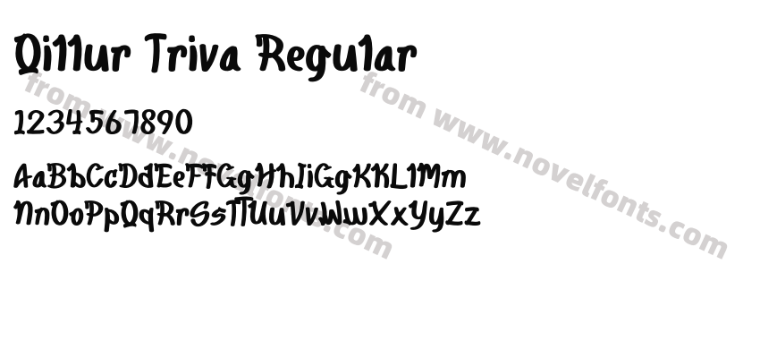 Qillur Triva RegularPreview