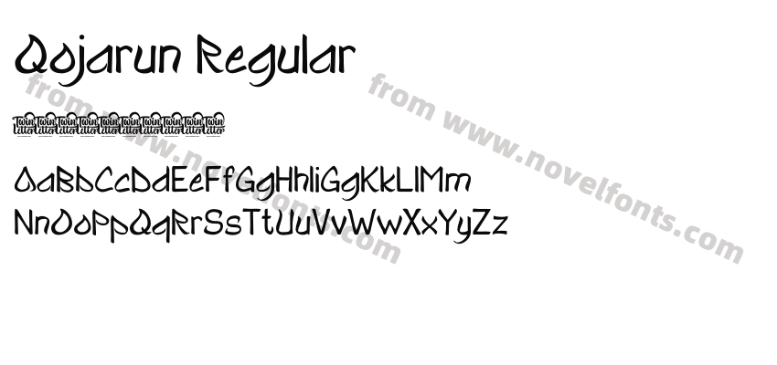 Qojarun RegularPreview