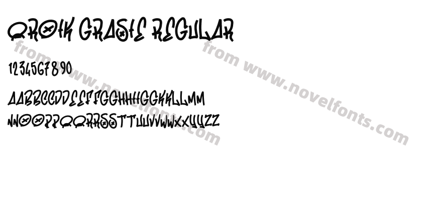 Qroik Grasie RegularPreview