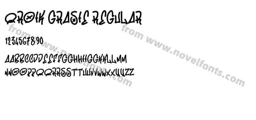 Qroik Grasie RegularPreview