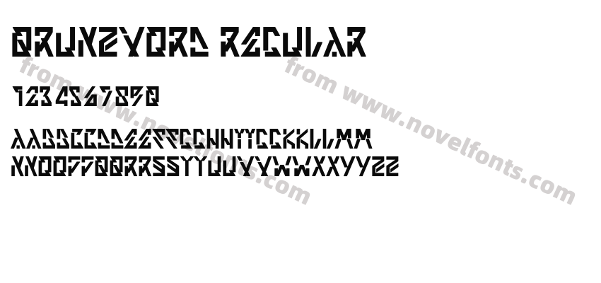 Qrunzvord RegularPreview