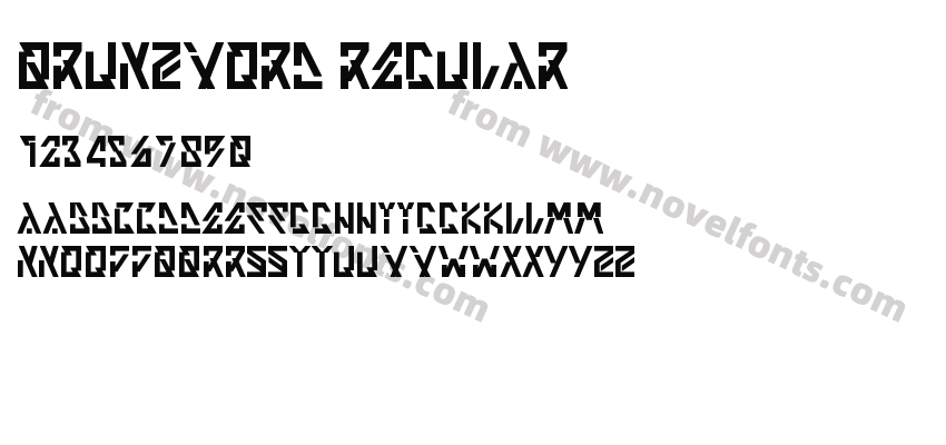 Qrunzvord RegularPreview