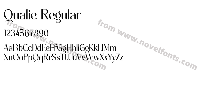 Qualie RegularPreview