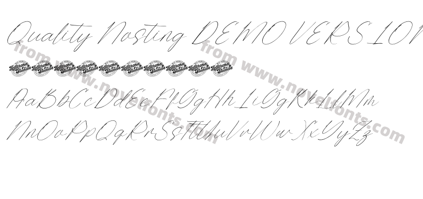 Quality Nosting DEMO VERSION ItalicPreview