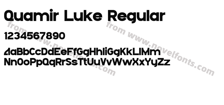 Quamir Luke RegularPreview