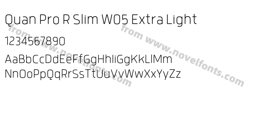 Quan Pro R Slim W05 Extra LightPreview
