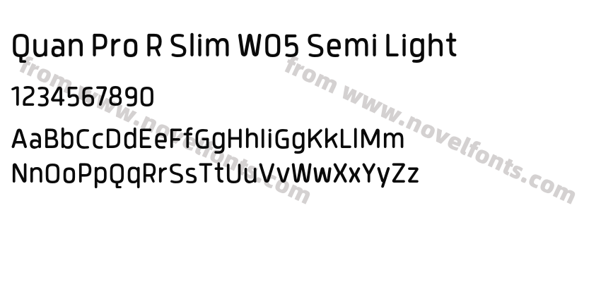 Quan Pro R Slim W05 Semi LightPreview