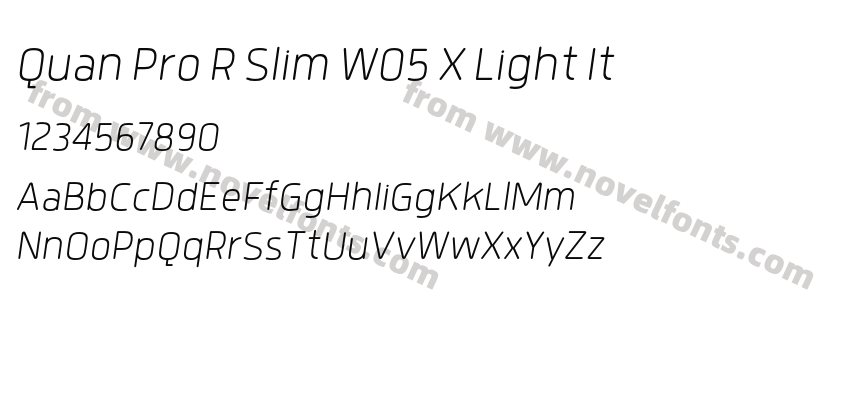 Quan Pro R Slim W05 X Light ItPreview