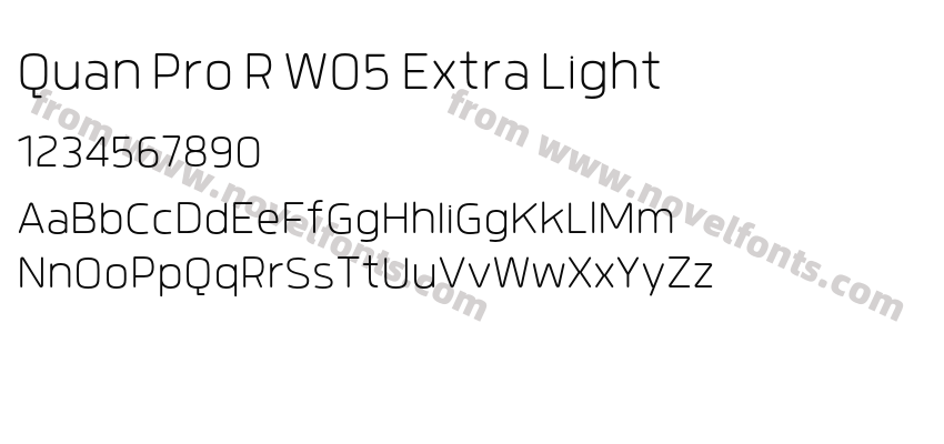 Quan Pro R W05 Extra LightPreview