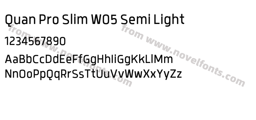 Quan Pro Slim W05 Semi LightPreview