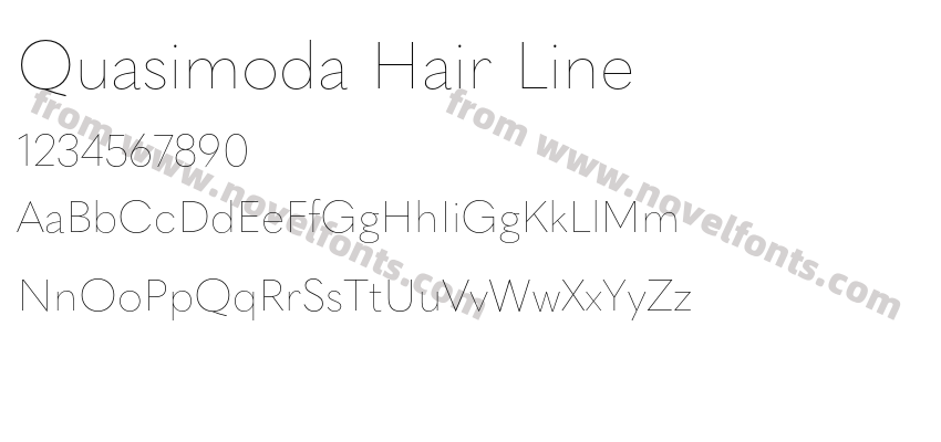 Quasimoda Hair LinePreview