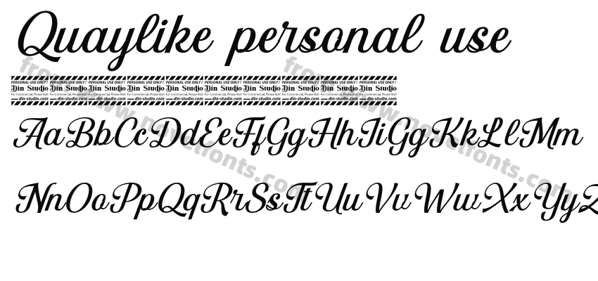 Quaylike personal usePreview