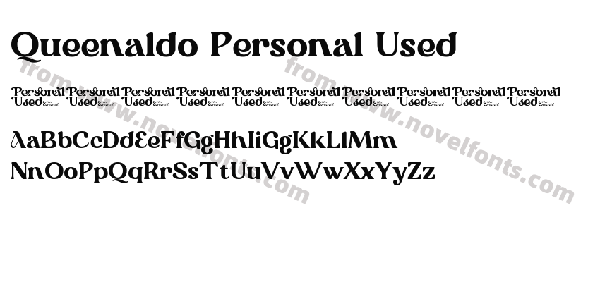 Queenaldo Personal UsedPreview