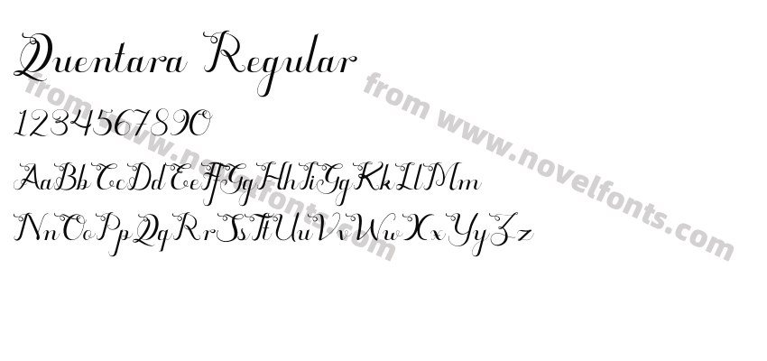 Quentara RegularPreview
