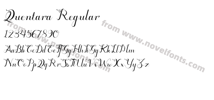 Quentara RegularPreview