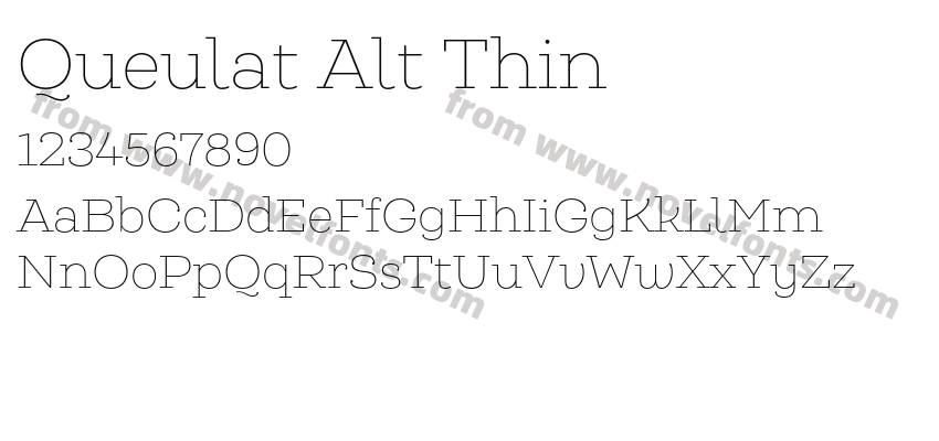 Queulat Alt ThinPreview