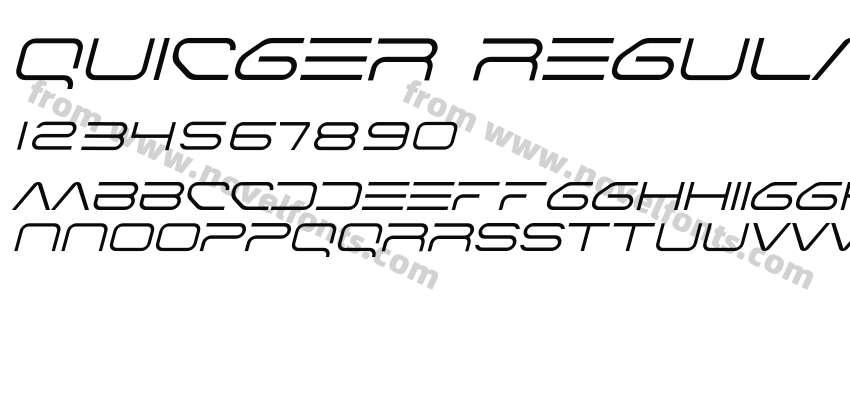 Quicger RegularPreview