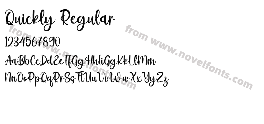 Quickly RegularPreview
