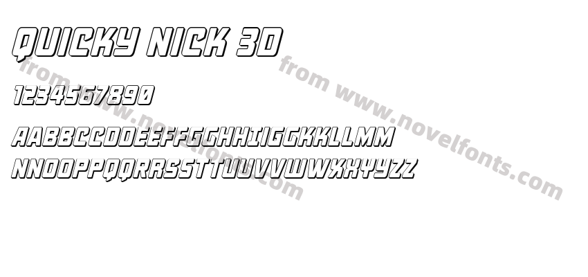 Quicky Nick 3DPreview