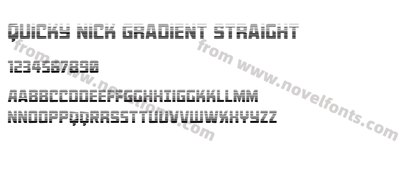 Quicky Nick Gradient StraightPreview