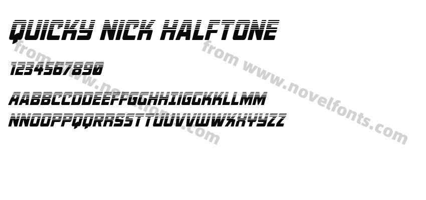 Quicky Nick HalftonePreview