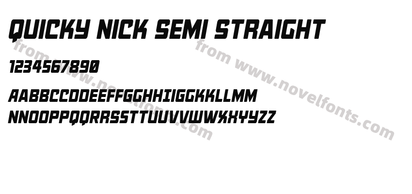 Quicky Nick Semi StraightPreview