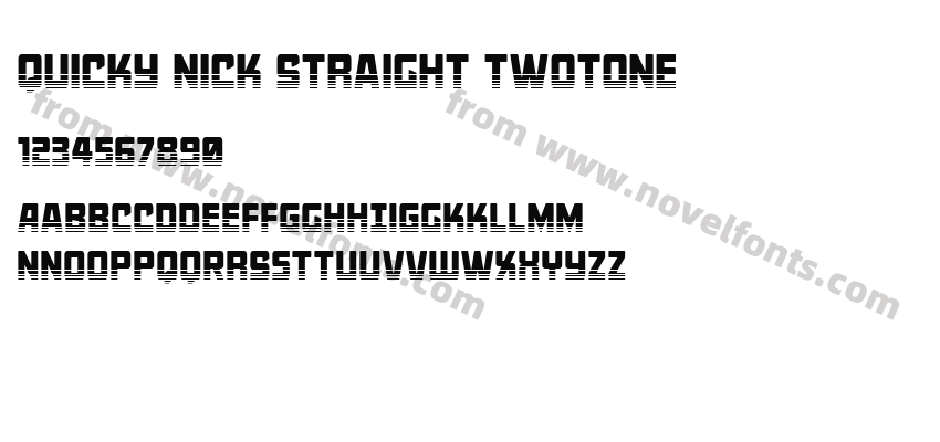 Quicky Nick Straight TwotonePreview