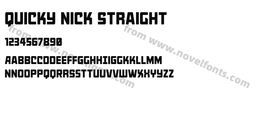 Quicky Nick StraightPreview