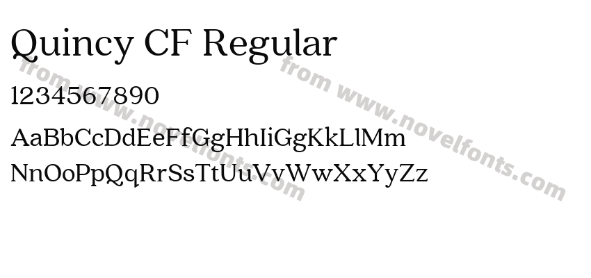 Quincy CF RegularPreview