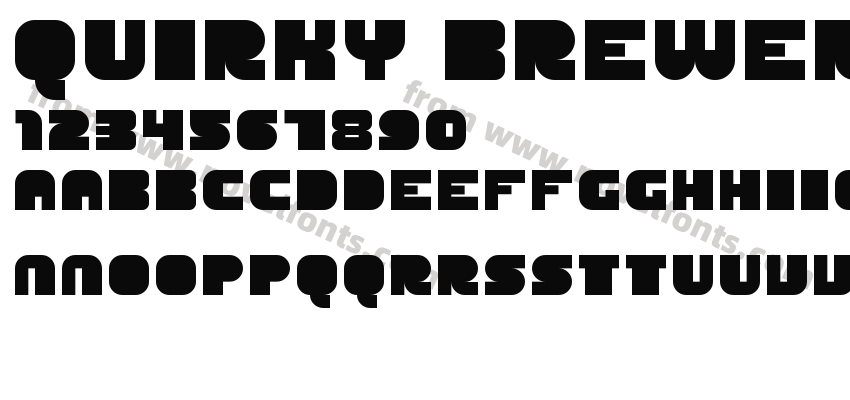 Quirky Brewery RegularPreview
