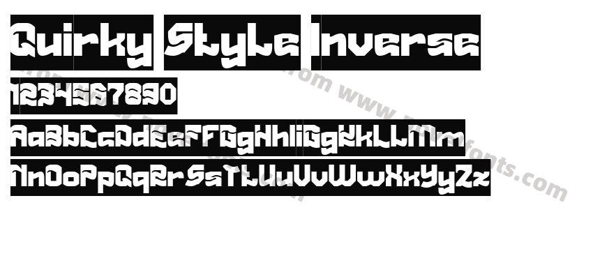 Quirky Style InversePreview