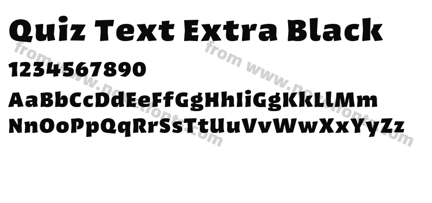 Quiz Text Extra BlackPreview