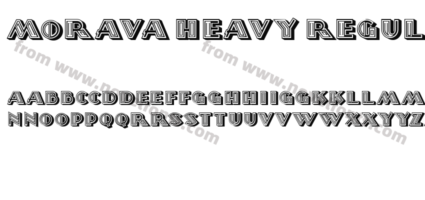 Morava Heavy RegularPreview