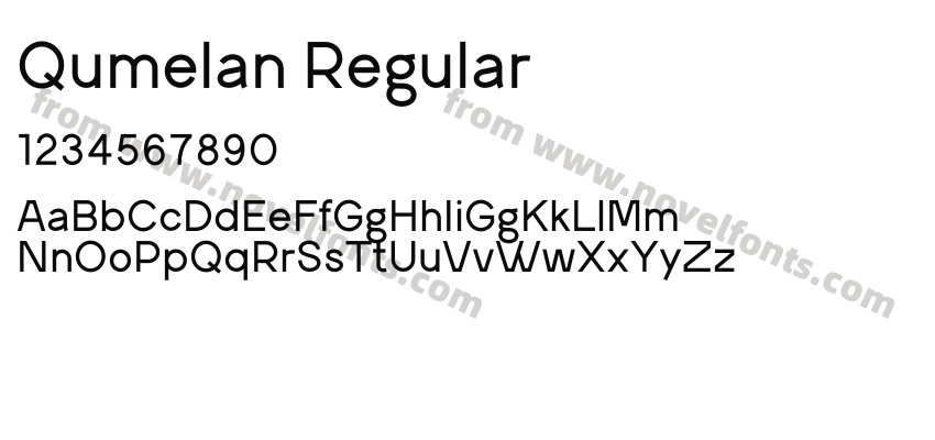 Qumelan RegularPreview